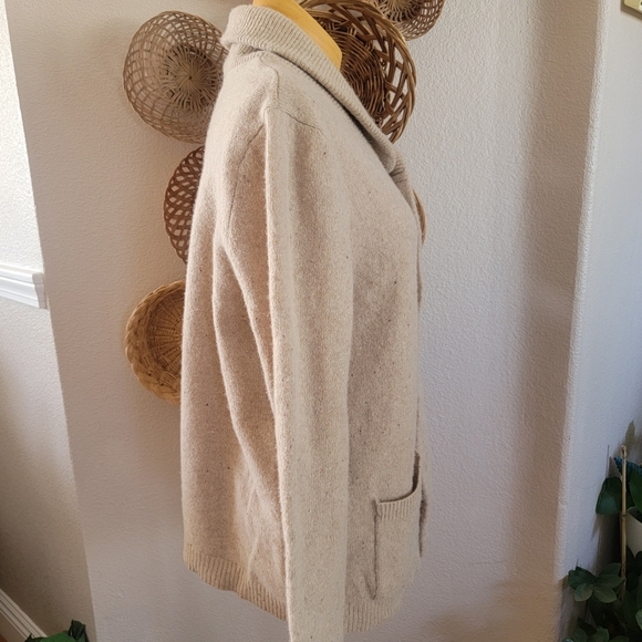 Topman Cozy Wool Cardigan Sweater SZ XL - Picture 4 of 6